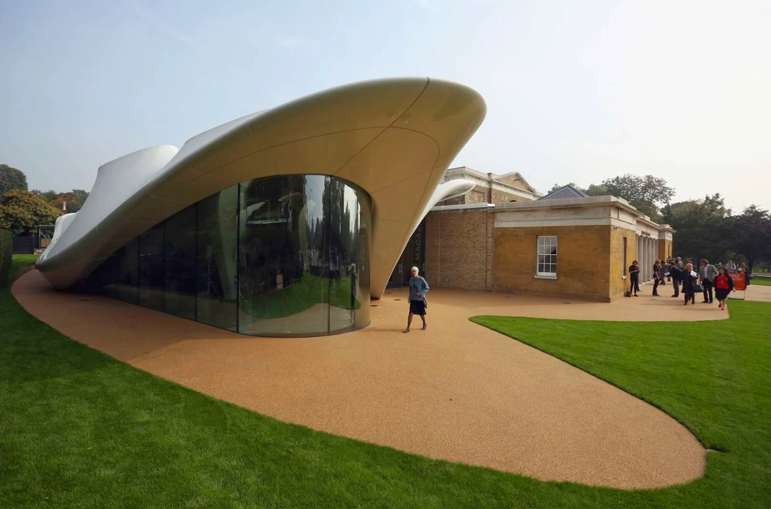 The Serpentine Sackler Gallery by Zaha Hadid to