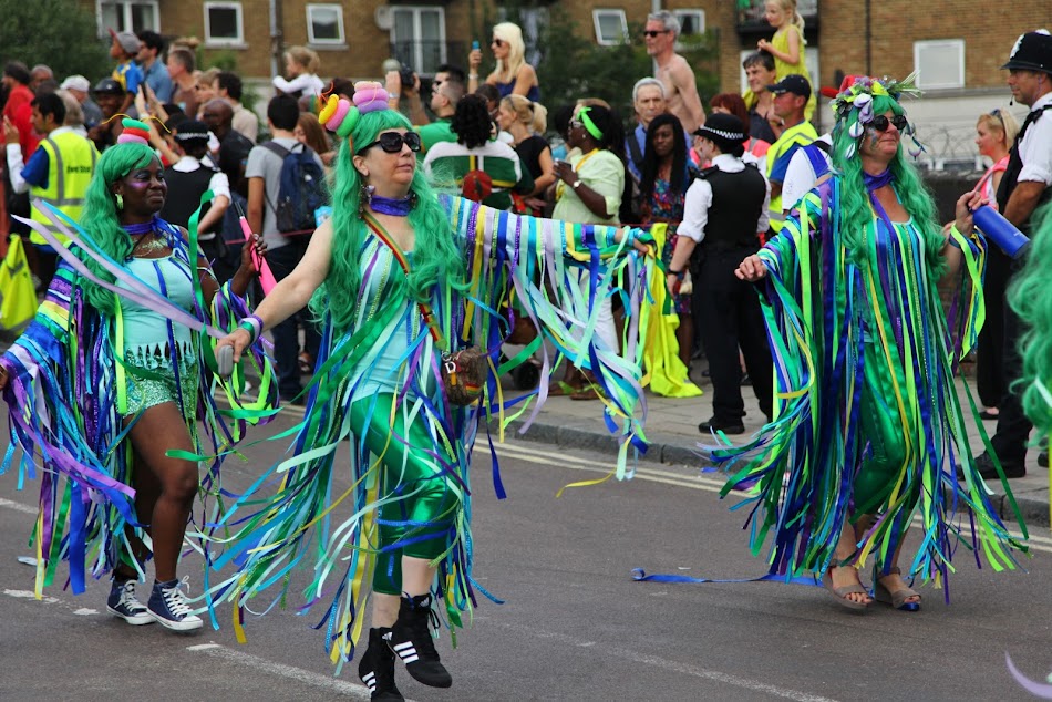 London. Notting Hill Carnival 2013. Люди и лица.