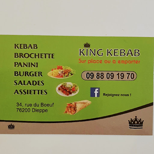 King Kebab - King Pizza Dieppe logo