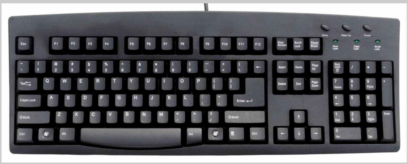 teclado QWERTY