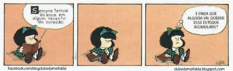 Clube da Mafalda:  Tirinha 750 