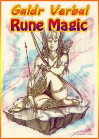 Cover of Anonymous's Book Galdr Verbal Rune Magic