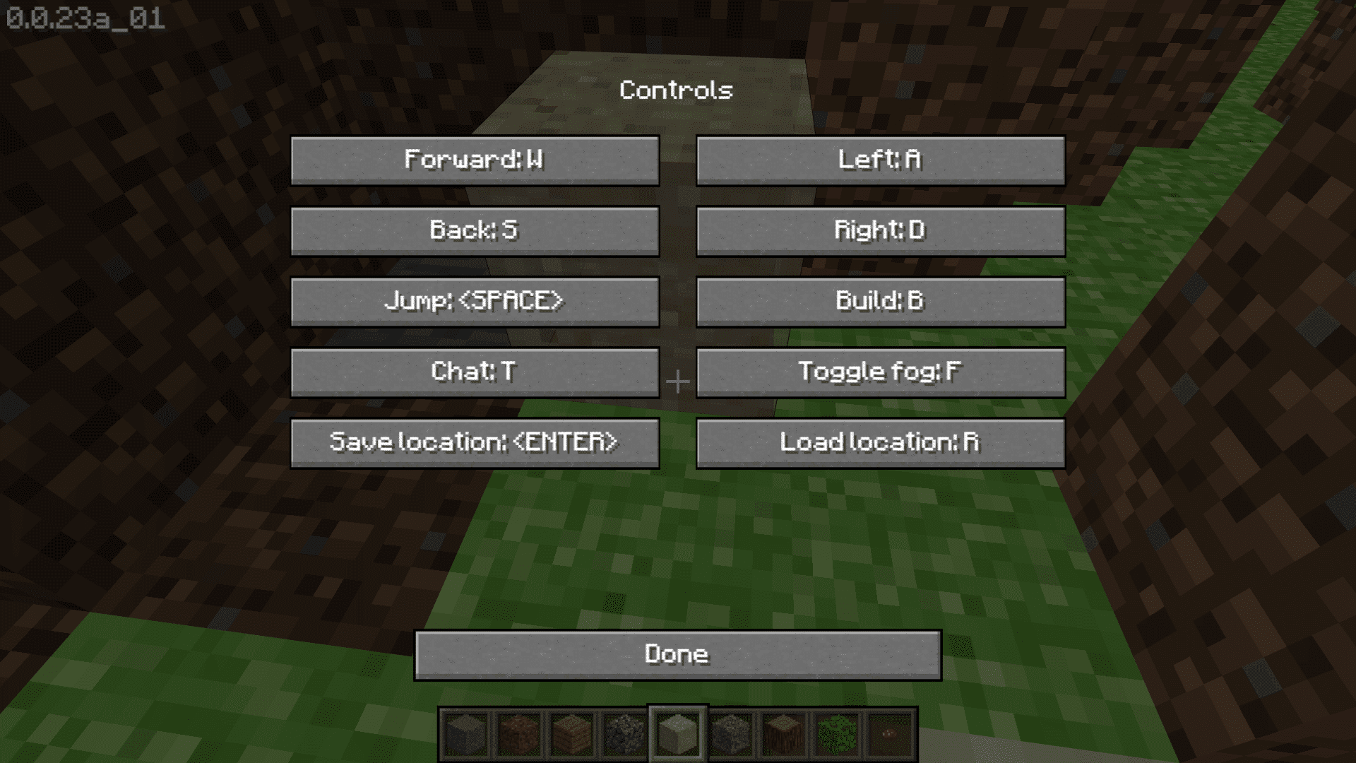 Controles de juego clásicos de Minecraft.  Cómo jugar Minecraft clásico en el navegador