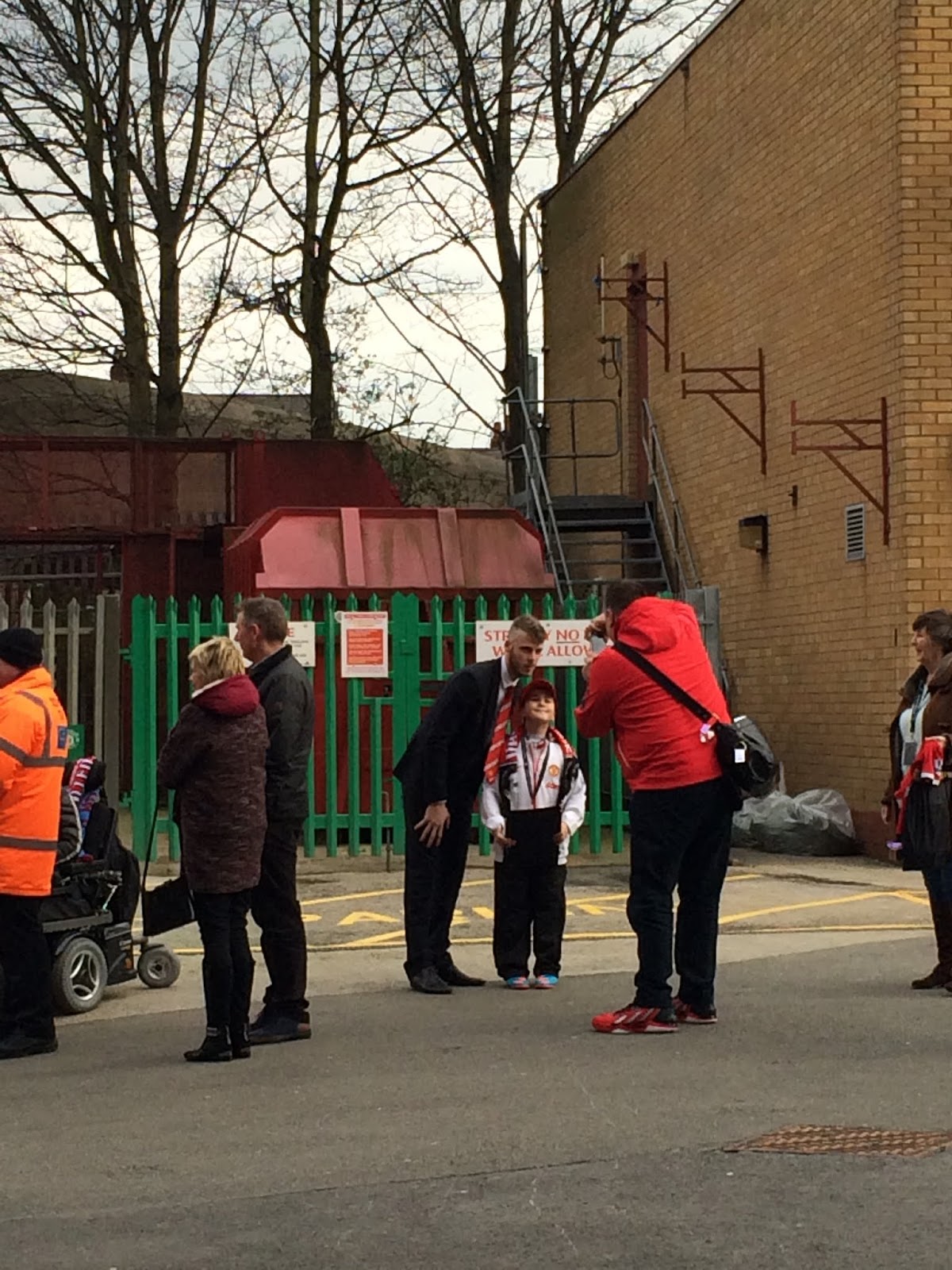 Old Trafford post-match