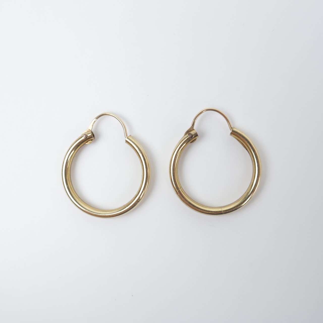 10K Gold Hoop Earrings