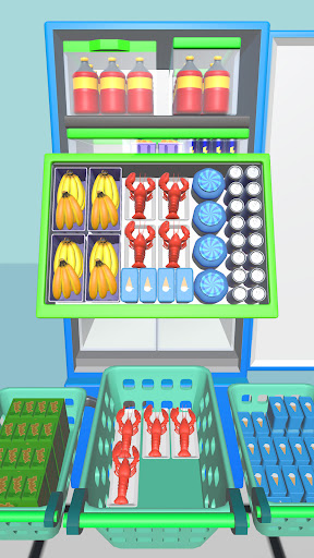 Screenshot Fill the Fridge: Organize Game