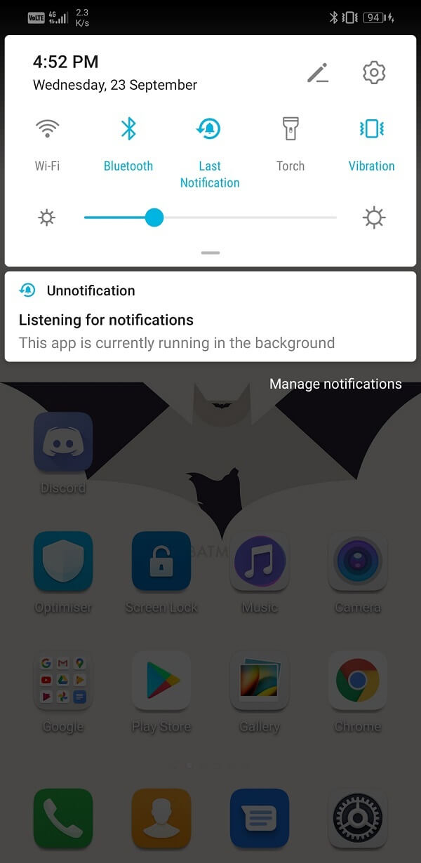 Se vuoi eliminare una notifica, ignorala semplicemente |  Come recuperare le notifiche cancellate su Android