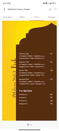 Dakhhan Curry House menu 1