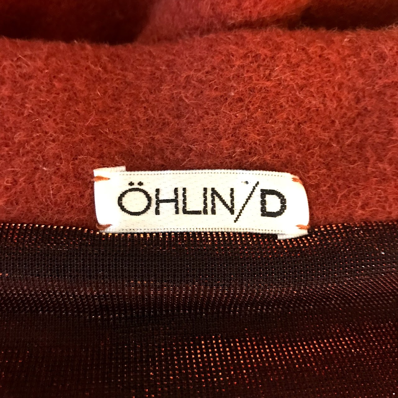 ÖHLIN/D Lurex/Wool Skirt