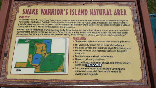 Nature Preserve «Snake Warrior Island Natural Area», reviews and photos, 3600 SW 62nd Ave, Miramar, FL 33023, USA