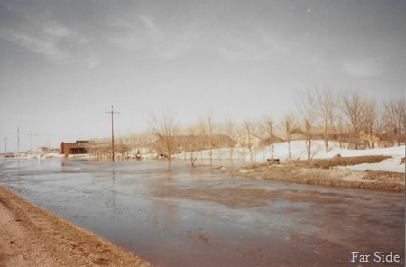 Water along 56th street