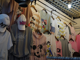 Mickey Mouse with American flag shirt for sale at Shiji Tianle in Beijing