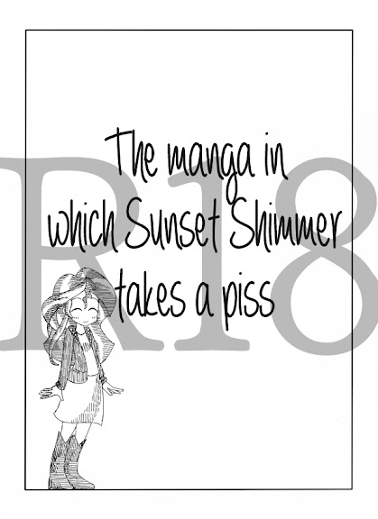 Twi to Shimmer no Ero Manga | The Manga In Which Sunset Shimmer Takes A Piss