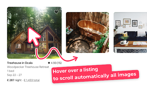 Auto Image Scroller for Airbnb™