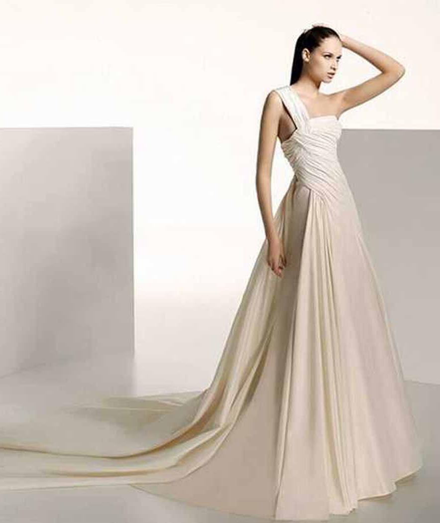 One Shouldered Wedding Dresses