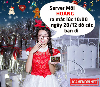 Đao Kiếm Giang Hồ khai mở server Hoàng 20/12