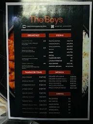 The Boys Cafe menu 1