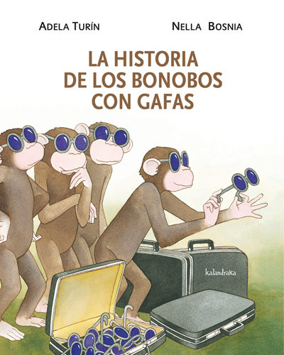 La historia de los bonobos con gafas, colección A favor de las niñas