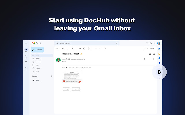 Screenshot of DocHub for Gmail™