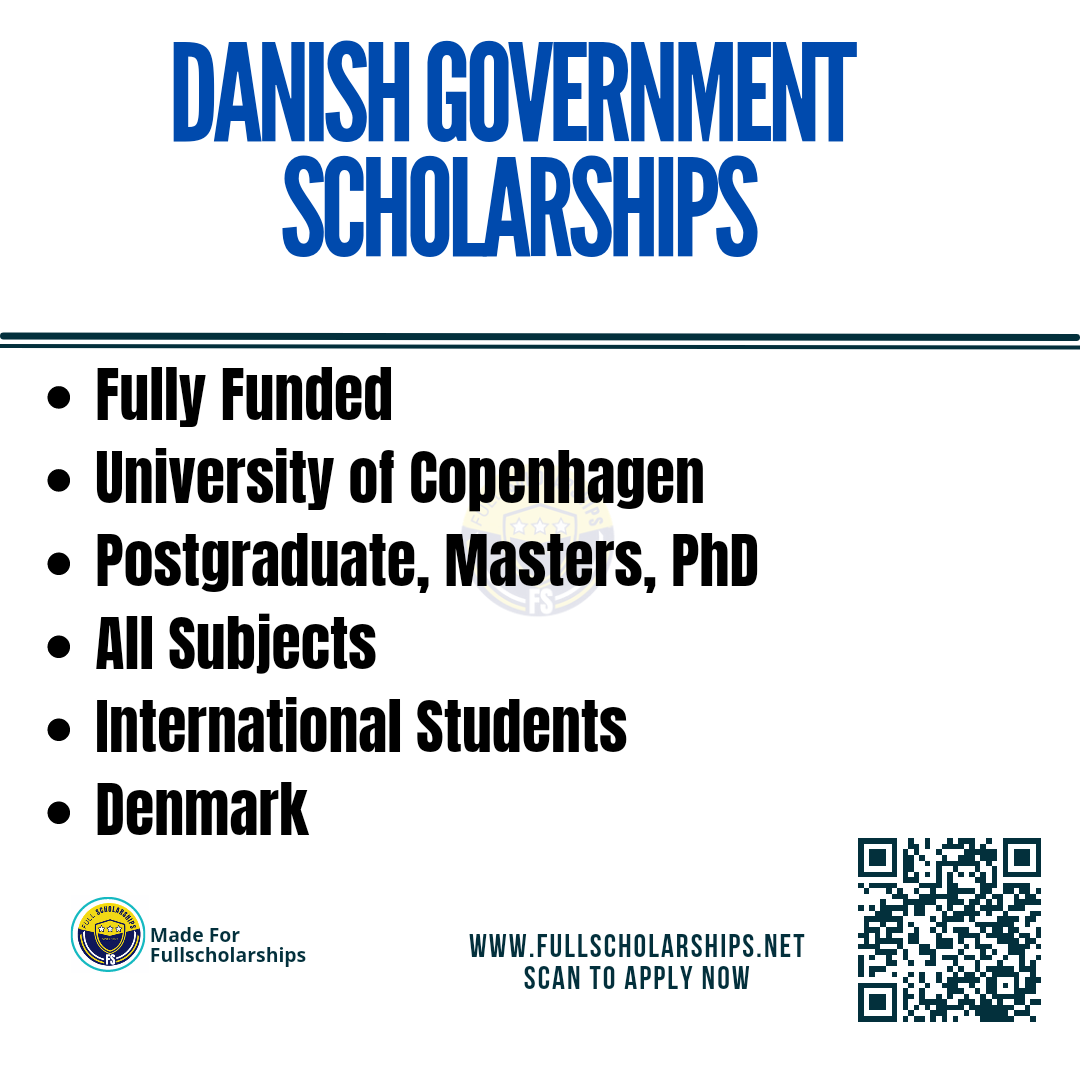 Denmark Scholarships - Fully Funded Danish Government Scholarships At University of Copenhagen 2023-2024