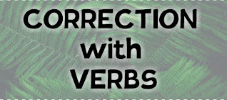 Correction with Verbs