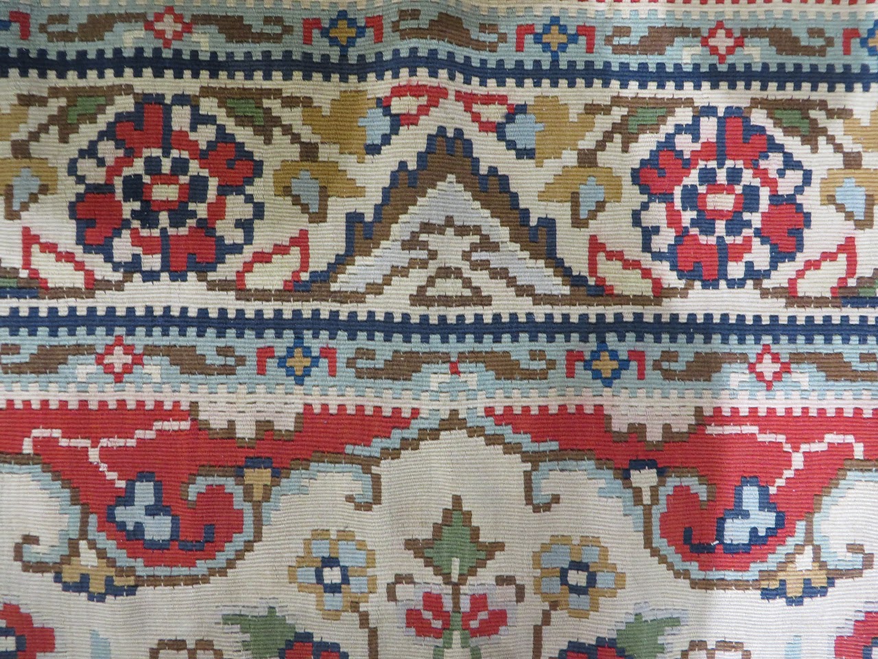 Tribal Flat Weave Rug