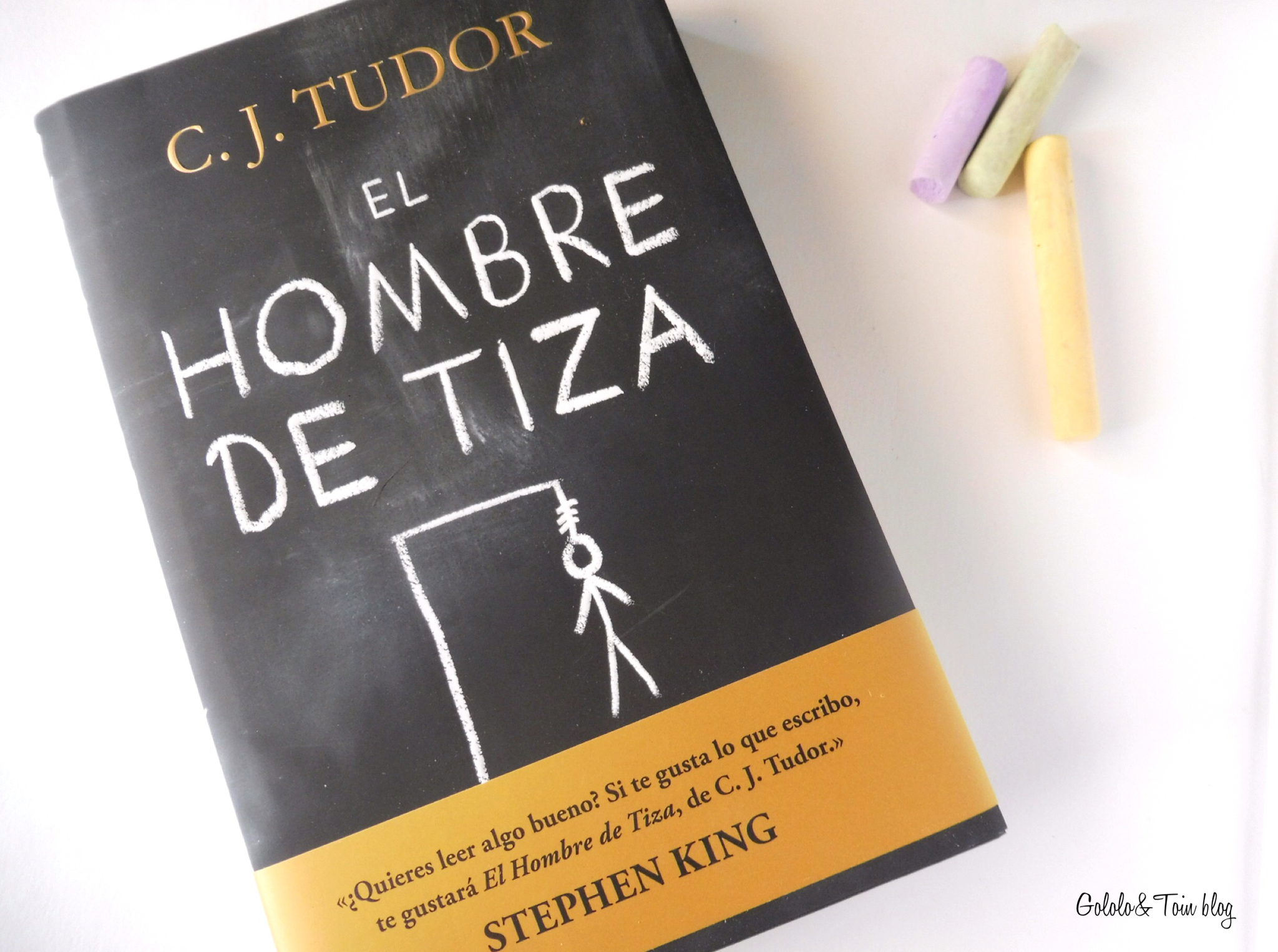 El hombre de tiza : Tudor, C.J.: : Libros