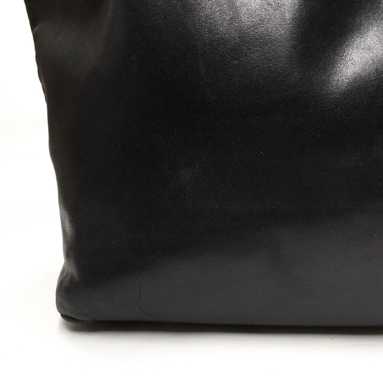 Yohji Yamamoto Leather Tote Bag