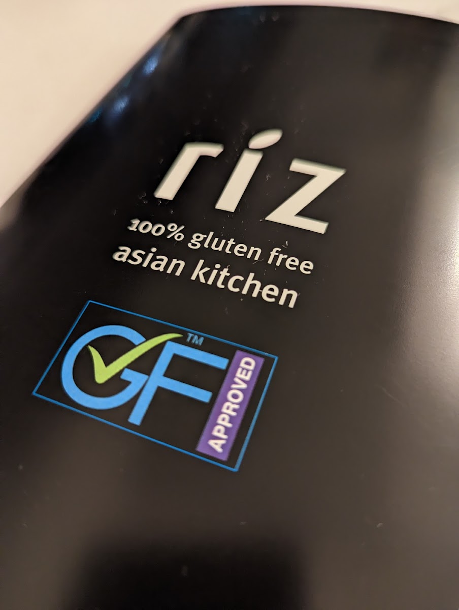 Gluten-Free at Riz Gluten-Free Asian Kitchen