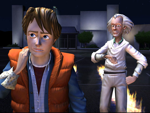 Back to the future ipad game 2011