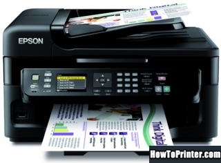 Reset Epson WorkForce WF-3521 printer use Epson resetter