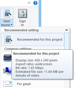Windows, Movie Maker, video, film, project, export opslaan