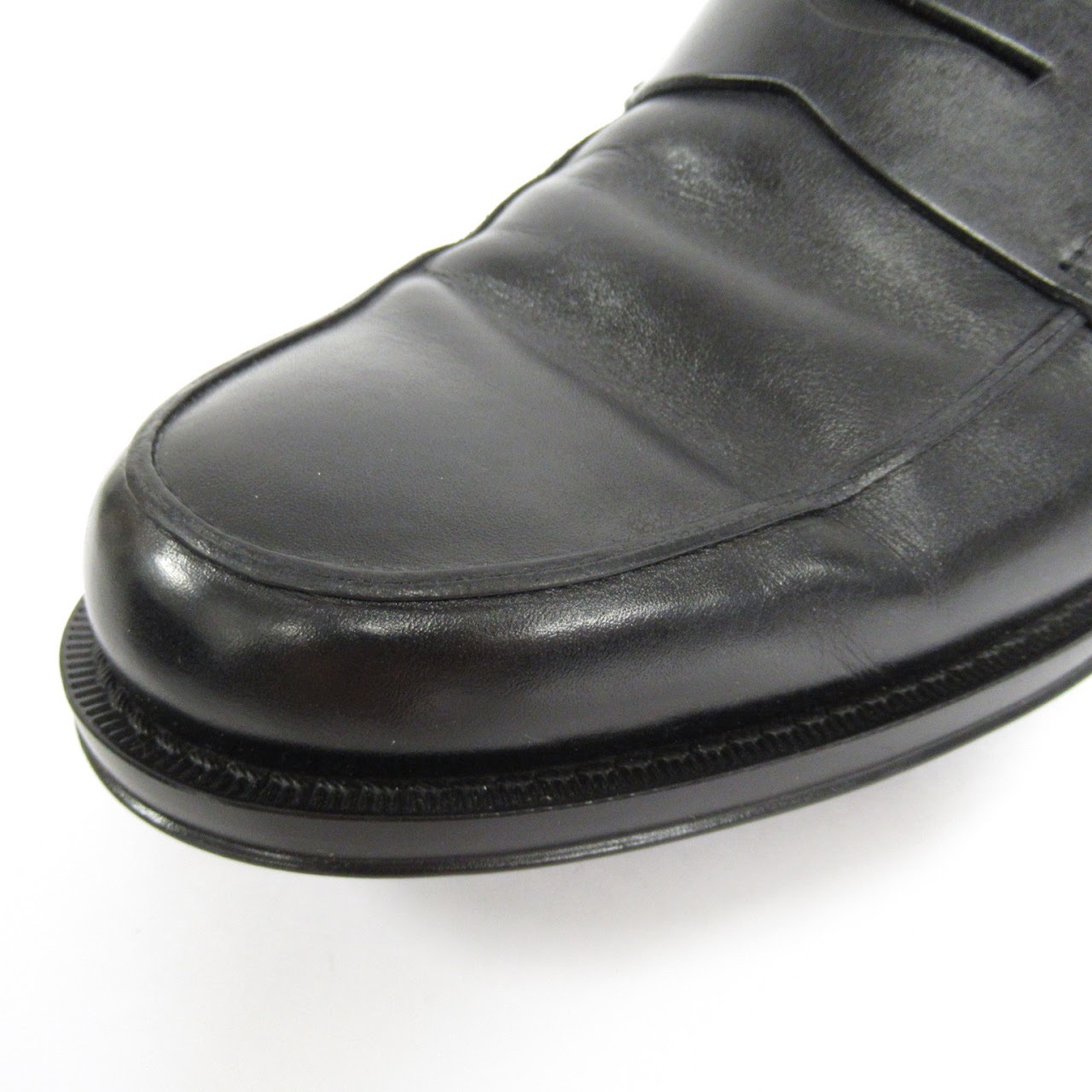 Tod's Black Loafers