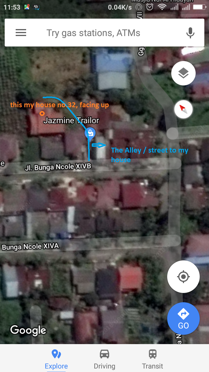 how to find peoples house on a map