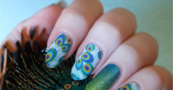 fantasy art and tree chatter of aquariann: Manicure Monday: Peacock ...