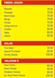 Sadguru Tea And Fruit Stall menu 2