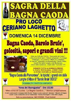 Sagra della Bagna Caoda Domenica 14 Dicembre 2014 Ceriano Laghetto (MB)