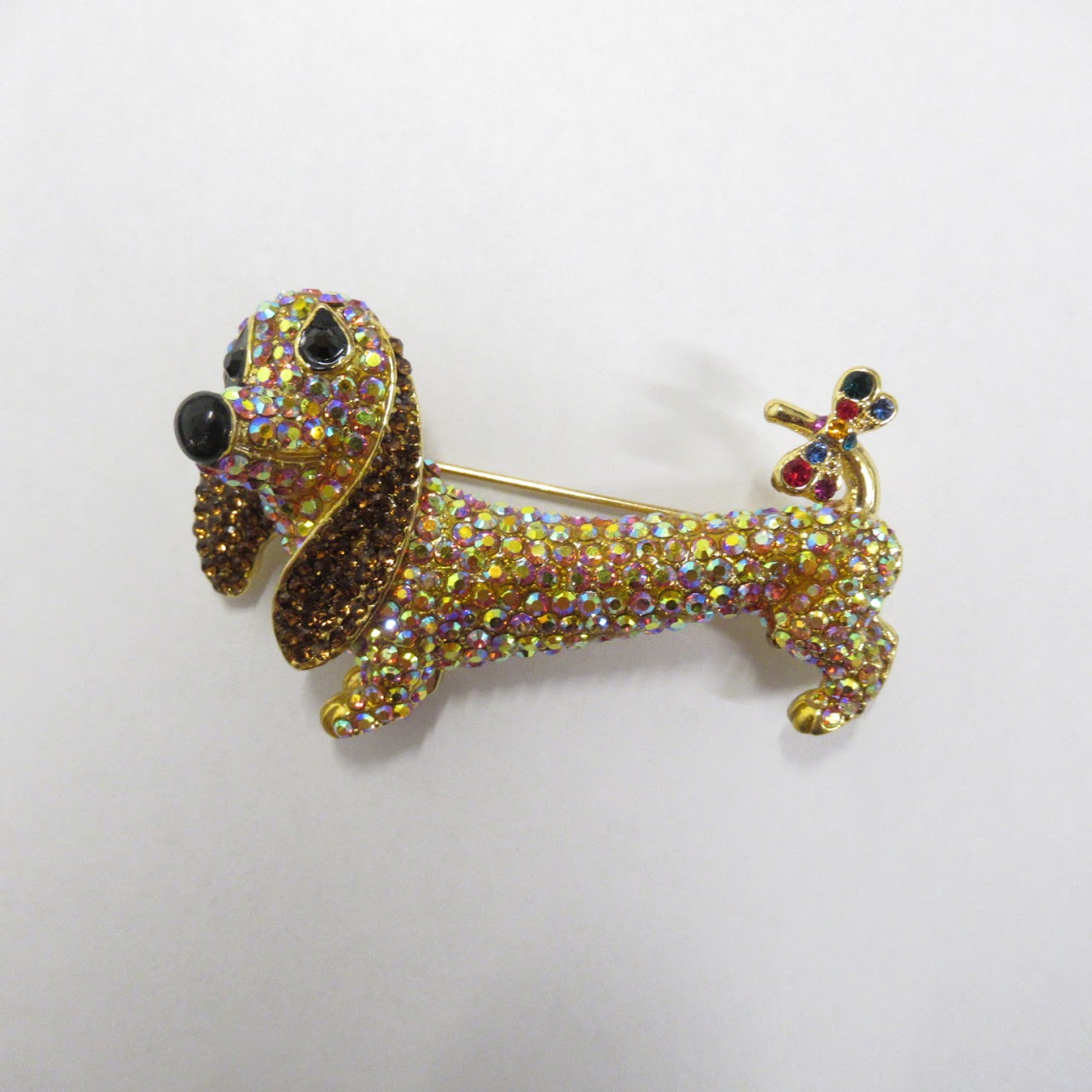 Butler & Wilson Dachshund Brooch