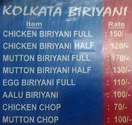 Kolkata Biryani House menu 1