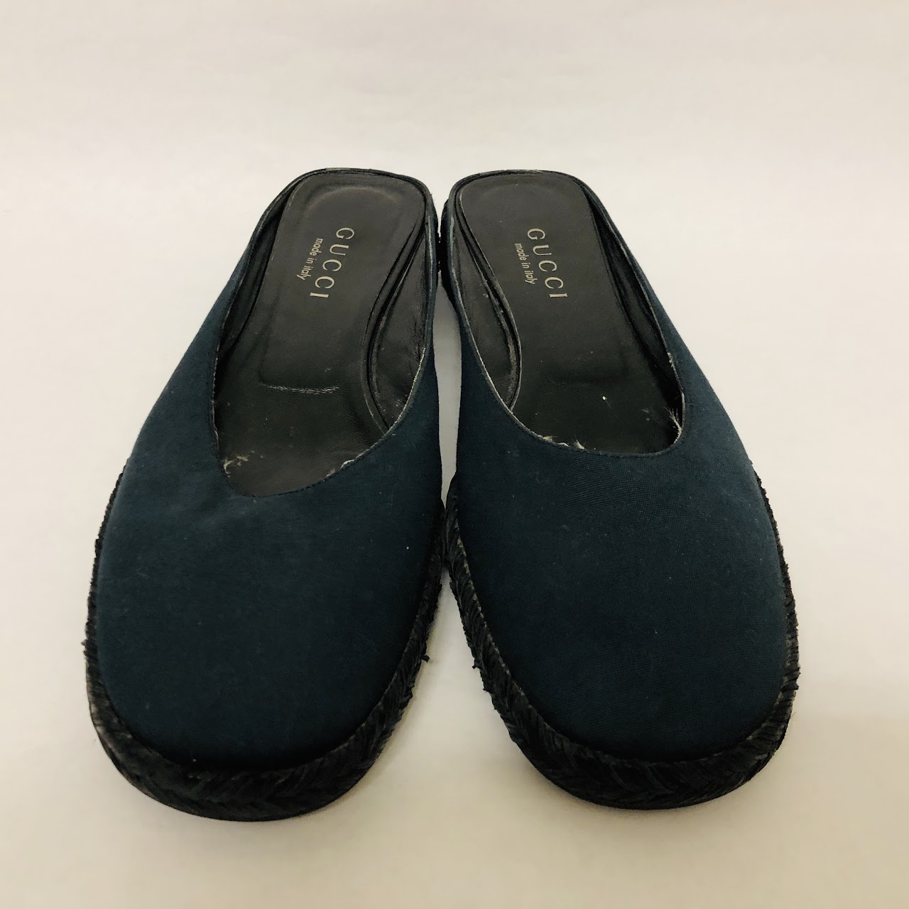 Gucci Espadrille Slides