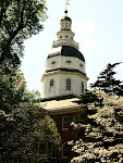 State House in Annapolis, the Capital of Maryland.  This is where the Maryland legislature meets.