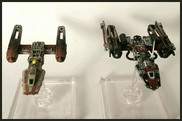 Y-Wing scum dark sun/sol negro pintado por Xela