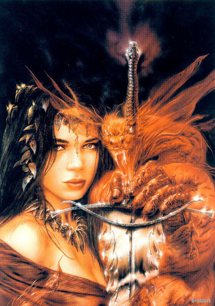 Lady Dragon Luis Royo, Warrior Girls 1