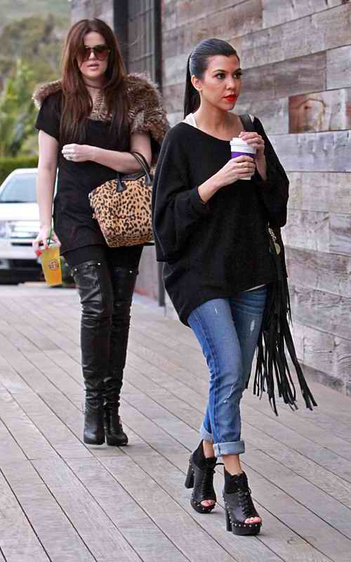 Kourtney Kardashian Bag Style