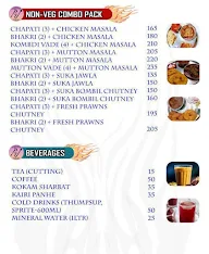 Parameshwari Uphargruh menu 4