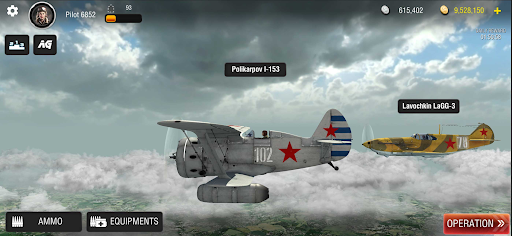 Screenshot WW2 warplanes: Squad of Heroes