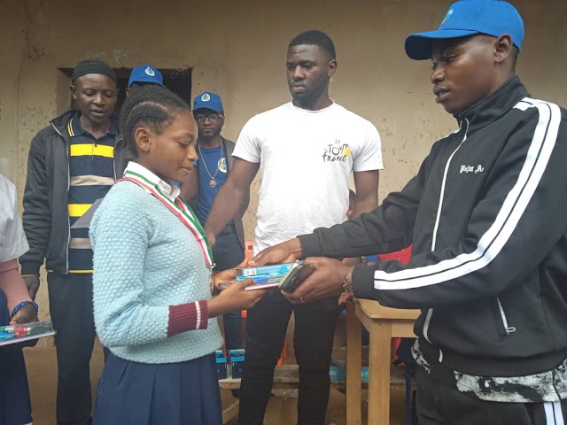 Bamendakwe: Sky Limit International Donates To Asa and Julie Memorial Academic Complex