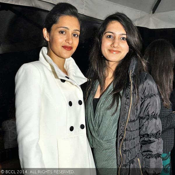 Akansha (L) and Divya during the Ladies' Night at SOI 7 Pub & Brewery, DLF Cyber City, Gurgaon.