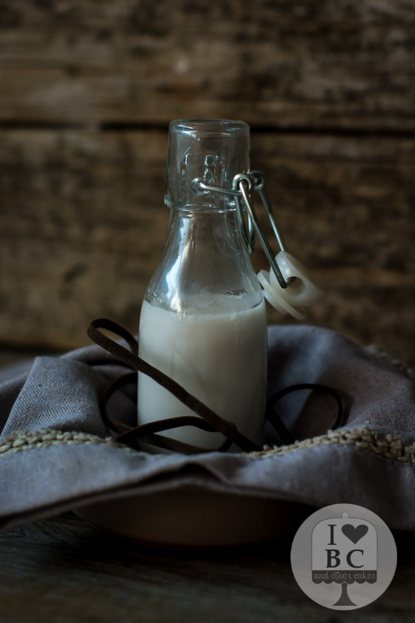 Leche de coco casera