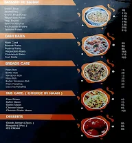 Bollywood Spice menu 1